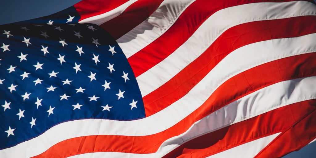 Photo of the United States flag
