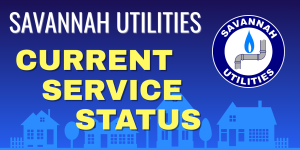 Savannah Utilities - Current Service Status